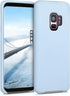 kwmobile Light Blue Matte TPU Silicone Phone Cover Case Compatible with Samsung Galaxy S9