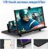 Svenirven 10 Amplifier,3D "Screen Magnifier HD Mobile Phone Magnifier Projector Screen for Movies,Videos,Foldable