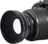 HD Wide Angle Lens with Macro Close-up 0.45X Magnification, Fits Any 49mm Diameter Lens
