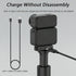 BLIKEJIN 1/4 (1 Charging Quick Release Adapter Base with Type C Port for DJI Osmo Nano, Dual-Direction Magnetic Mount