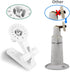 2-Pack Wall Mount for Wyze Cam Pan V3, 180 Tilt Adjustable, Easy Installation (Camera NOT Included)