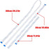 3pcs/Set 15 Pin FFC Ribbon Flexible Flat Cable for Raspberry Pi Module Camera, 30cm, 50cm, 100cm