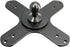 ARKON Mounts VESA 75 / VESA 100 to 20mm Ball Mount Bracket Adapter for TVs, Monitors, and Displays, Durable Construction