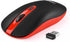 Leadsail Rechargeable Wireless Slim Cordless Mouse, 2.4G Portable Less Noise Optical Mouse with 5 Adjustable DPI Levels