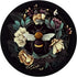 Boho Black Women PopSockets Standard PopGrip Bee Flowers