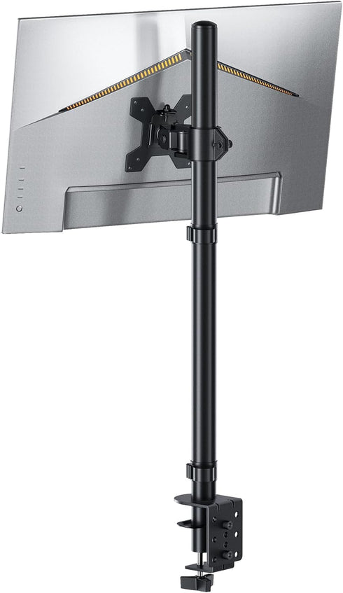 H&C(hcck&Cllassp) Monitor Arm Desk Mount for 13-27'' Monitors, Single Extra Tall 31.5 Inch