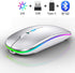 Qullqian 5.2/3.0 2.4GHz Wireless Bluetooth Mouse for MacBook Air/Mac/Pro/Laptop/Computer/PC,Rechargeable Dual Mode