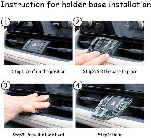 Car Phone Holder for Toyota RAV4 2019-2025, Hybrid XSE Limited, Prime XSE 2021-2025 - Auto Accessories Navigation