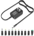 UL Listed 22V 1A Charger - 22.0V Power Cord AC Adapter with 10 Interchangeable Jacks Plug