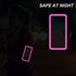 Armband for Samsung Galaxy S25+/S24+/S23+/S22+/S20+/S10+/S9+/S8+, Running Exercise Gym Bag with Key Holder (Pink)
