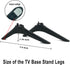 VINABTY 43H4030F3 43" Base TV Stand Legs Replacement fit for Hisense Smart LED TV Class FHD TV