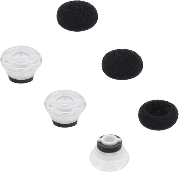 ALXCD Gel Eartips for Voyager Legend Headset - 3 Pcs Soft Gel Ear Tips & 3 Pcs Foam Covers, Fit for Headset Voyager