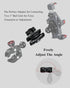 BRCOVAN Double Socket Arm, High Strength Composite Short Arm for RAM Mounts B Size 1'' Ball Components & Phone Holder