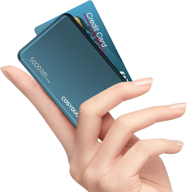 Small Magsafe Battery Pack, 5000mAh Slim Wireless Magnetic Portable Charger, Compatible with iPhone 16/15/14/13