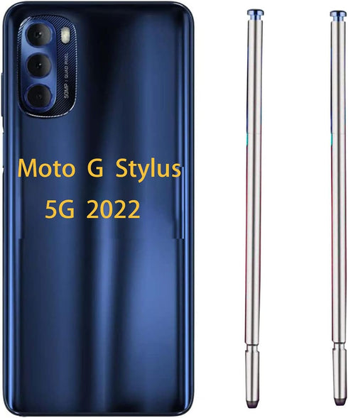 2 Packs for Moto G Stylus (2022), Pen Replacement for Motorola Moto LCD Touch Screen, Replacement Parts (XT2215-1,