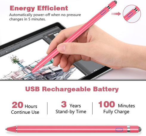 TiMOVO 11th/10th/9th/8th/7th 20Hrs 11"/13"(M3/M2)/5th/4th, 6th/5th 1st Stylus Pen for iPad Generation, Work Palm