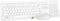 Wireless Keyboard and Mouse Combo, Rii Standard Office PC Keyboard and Optical Wireless Mice (White)