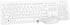 Wireless Keyboard and Mouse Combo, Rii Standard Office PC Keyboard and Optical Wireless Mice (White)
