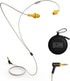 Elgin Ruckus+ Earplug Earbuds with Mic, 25 dB Noise Reduction Wired Earbuds, OSHA Compliant Hearing Protection for Work