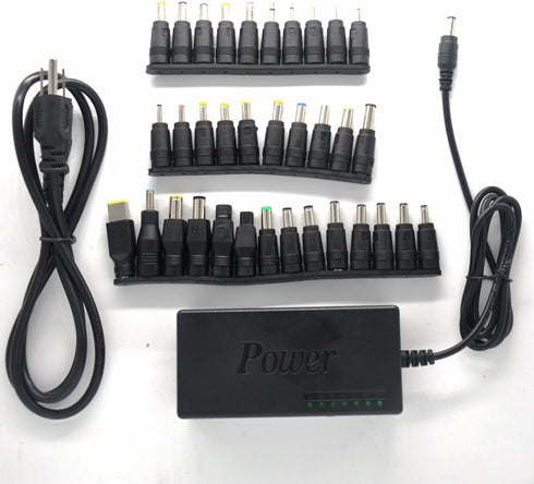 Padarsey Universal AC Power Adapter Charger 96W with 34 Adapters, 12V-24V Compatible for Notebook, Mobile Phone, and
