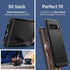 Spigen Tough Armor Case for Pixel 8 Pro (2024), Kickstand, Military-Grade Protection, Black