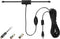 CHHLIUT Universal FM Radio Dipole Antenna Screw F Male Plug for Home AV