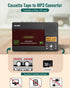 Cassette Cassette MP3 Cassette/Computer/SD 16GB SEMIER Small Tape Player, USB C or SD Card Audio to Digital Converter