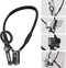 Magnetic Neck Phone Holder, 4 in 1 Neck Mount for Phones, Action Camera, Hand Free Cell Phone Neck Holder for Recording