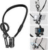 Magnetic Neck Phone Holder, 4 in 1 Neck Mount for Phones, Action Camera, Hand Free Cell Phone Neck Holder for Recording