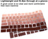 Ultra Thin Silicone Full Size Wireless Bluetooth Numeric Keyboard Cover for iMac Magic Keyboard with Numeric Keypad