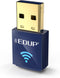 USB Bluetooth WiFi Adapter, Wireless Nano USB Network Adapter for Laptop Desktop PC, Wi-Fi Dongle Compatible with