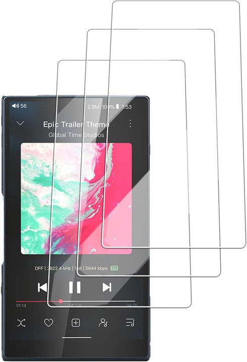 FJIASTB for FiiO M21 MP3 Player Screen Protector, HD Clear Impact Resistance, Film