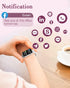 Smart Watches for Women - Compatible with iPhone and Android Phones, LYNN2 Fitness Tracker Watch with Heart Rate Monitor