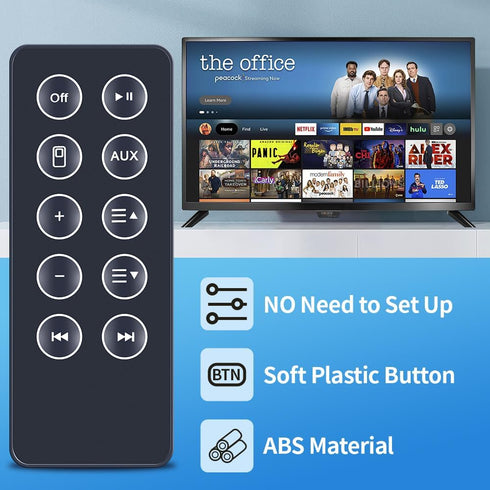 PZL Replacement Remote Control for Bose Sounddock Series II & III, Compatible with Bluetooth Digital SoundDock