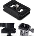 Quick Release Clamp Adapter - Mini Portable Aluminium Alloy Quick Release Plate for TY-C10 T005 / T-025 Ball Head