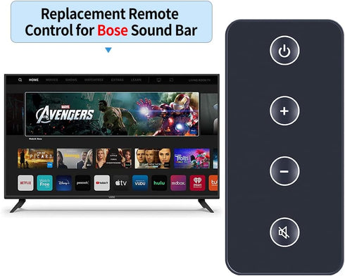 New Replacement Remote Control for Bose Solo TV Sound System Speaker Model 410376