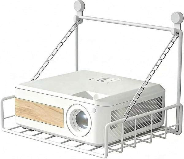 MQXYSDLY Projector Wall Bracket Router Wall Mount Suspension Cup Organizer Free 2 No