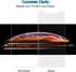 iPhone 11 Screen Protector 2.5D Edge Tempered Glass Film Premium HD Anti Scratch 9H Hardness - 2 Pack Retail for iPhone