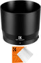 K&F CONCEPT Lens Hood Replace of ET-74B Hood Compatible with Canon RF