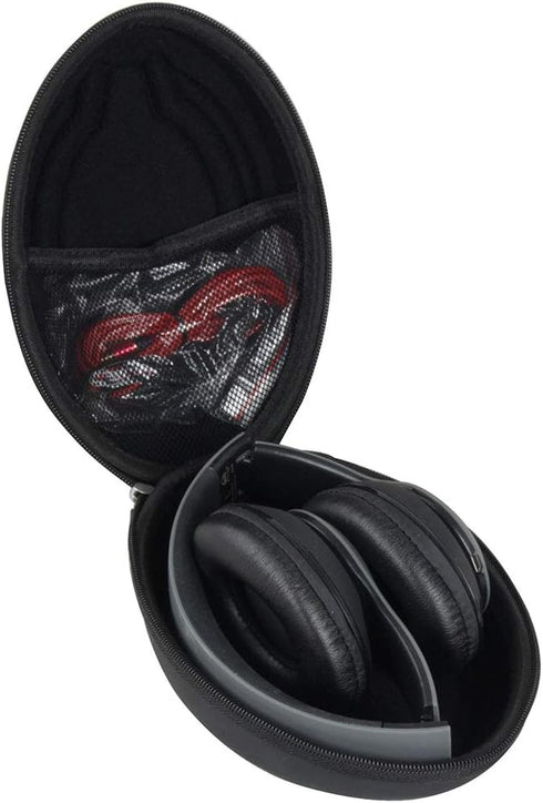 Hermitshell Hard Travel Case for iJoy Matte Wireless Bluetooth Over Ear Headphones, Foldable (Black)