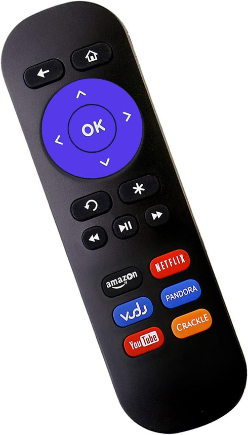 Smartby Infrared Remote Control for Roku Streaming Player 1/2/3/4 Lt Hd Xd Xs (Not for Roku Stick or TV) Roku4-0110