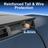 8 3 40Gbps 2000Mhz RJ45 3FT Cat Ethernet Cable ft Black, Multiple Size Options, Heavy Duty High Speed Shielded