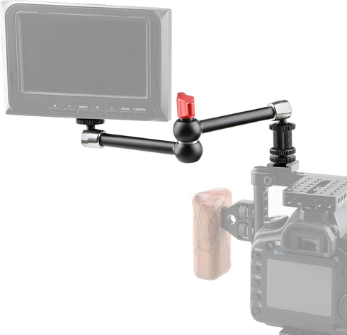 CAMVATE 11 inch Adjustable Articulating Friction Magic Arm for LCD Monitor, DSLR Camera Rig, LED Lights, Flash Light -