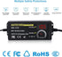 72W Power Supply Adjustable DC 3V ~ 24V Universal Switching AC/DC Adapter with LED Voltage Display and 14 Tips