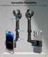 Rear View Mirror Phone Holder, Rotatable and Retractable Car Phone Holder Mount, Car Truck Essentials Accessories