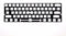 YMDK ANSI Costar Stabilizers, Anodized Aluminum Positioning Board Plate for GH60 60% Keyboard DIY (Black)