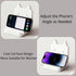 YFLCFCX Personalized Phone Stand for Desk with Two Slots, Custom Phone Holder for Desk, Heavy Real Resin Phone Stands