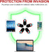 5-Pack 0.70X0.39In Mobestech Webcam Cover Slide for Laptop Phone Tablet Camera Privacy Protector Compact Lightweight