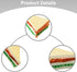 Haodrylax PU Material Fake Bread Perfect Decorative Piece For Homes And Bakeries; As A Visual Prop For Captivating