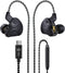 CCZ DC03 USB C Wired Headphones with Mic, Type C Earphones Wired